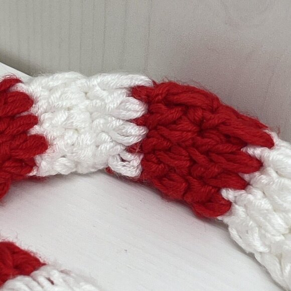 Baby Christmas Elf Long Tail Crochet Beanie Knit Hat Stocking Caps - Picture 8 of 9